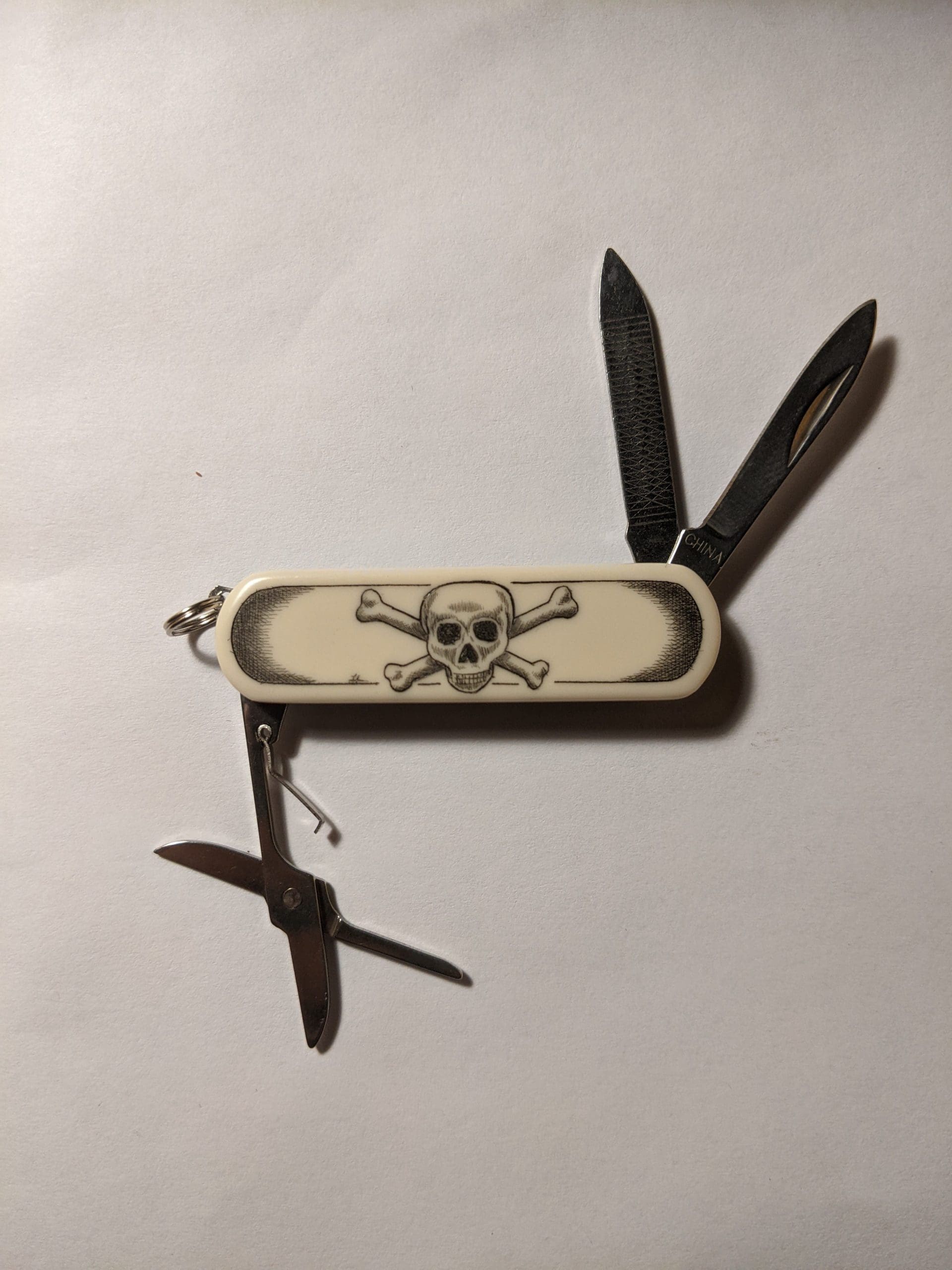 Scrimshaw Swiss Pocket Knife Real Pirates Salem Scrimshaw swiss pocket knife real pirates salem