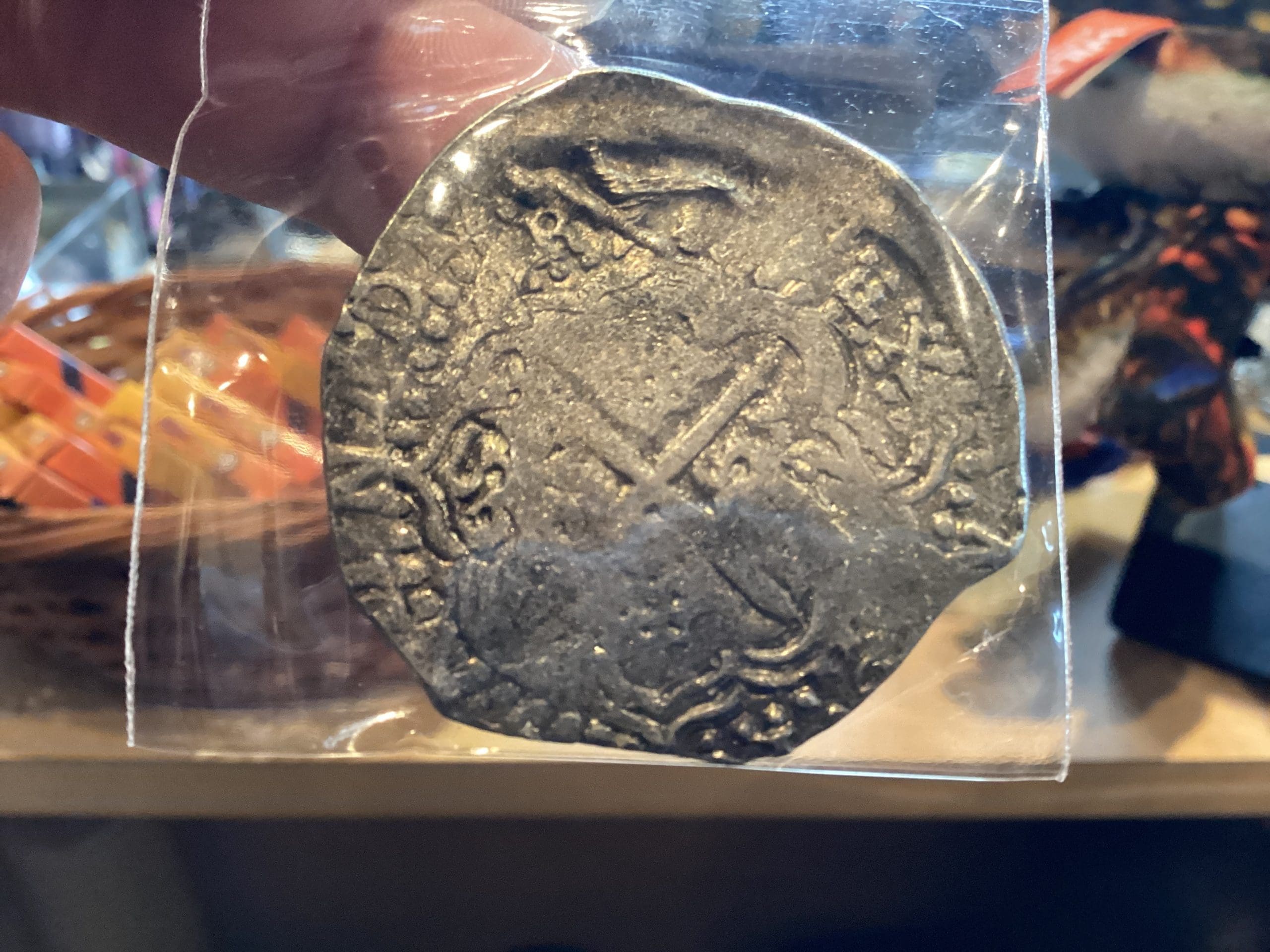 Pieces of 8 Pewter coin